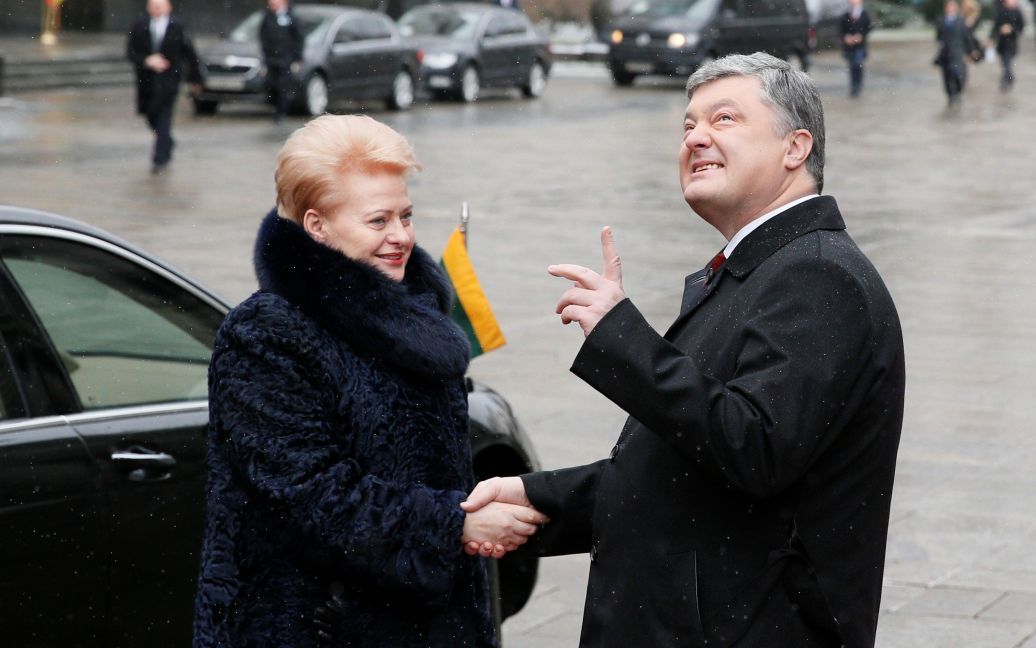 Зустріч Порошенка і Грибаускайте / © Reuters