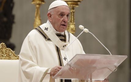 "Вакцини дають надію": Папа Римський закликав людей робити щеплення проти COVID-19