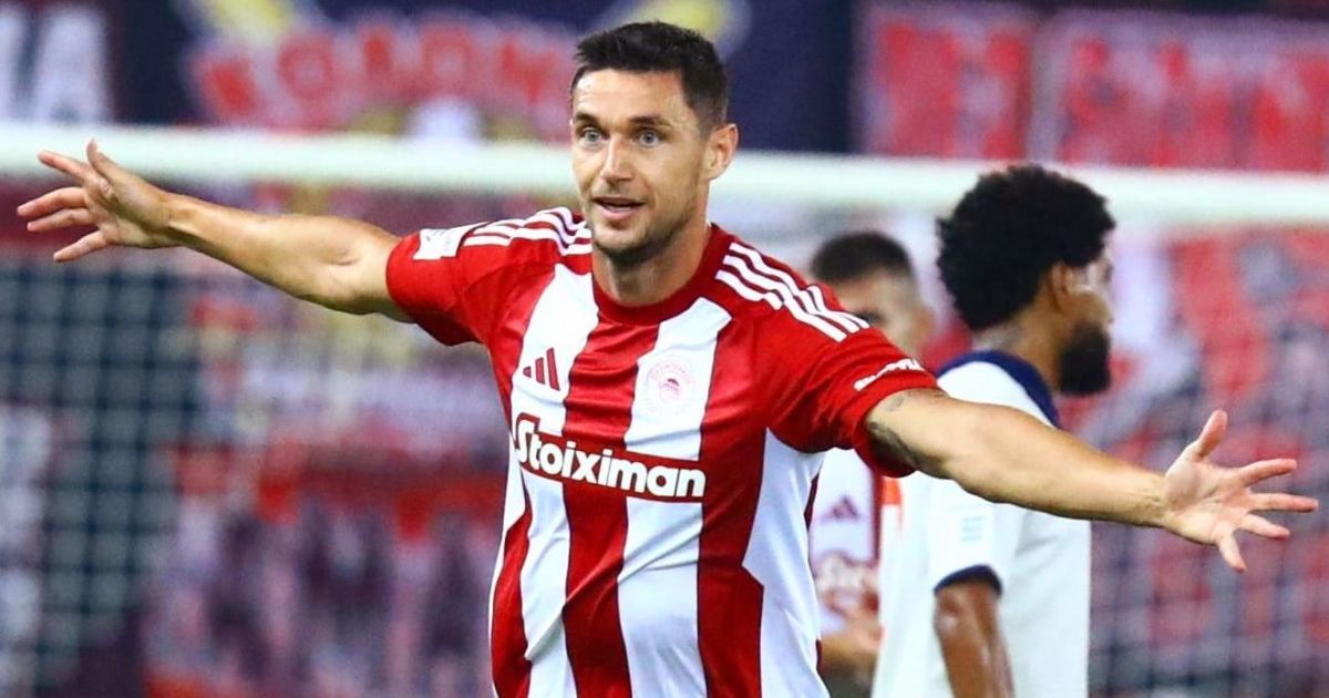 Роман Яремчук / Фото: facebook.com/OlympiacosFC