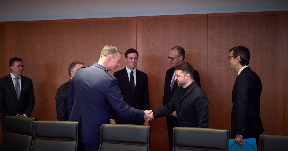 Володимир Зеленський з американською делегацією