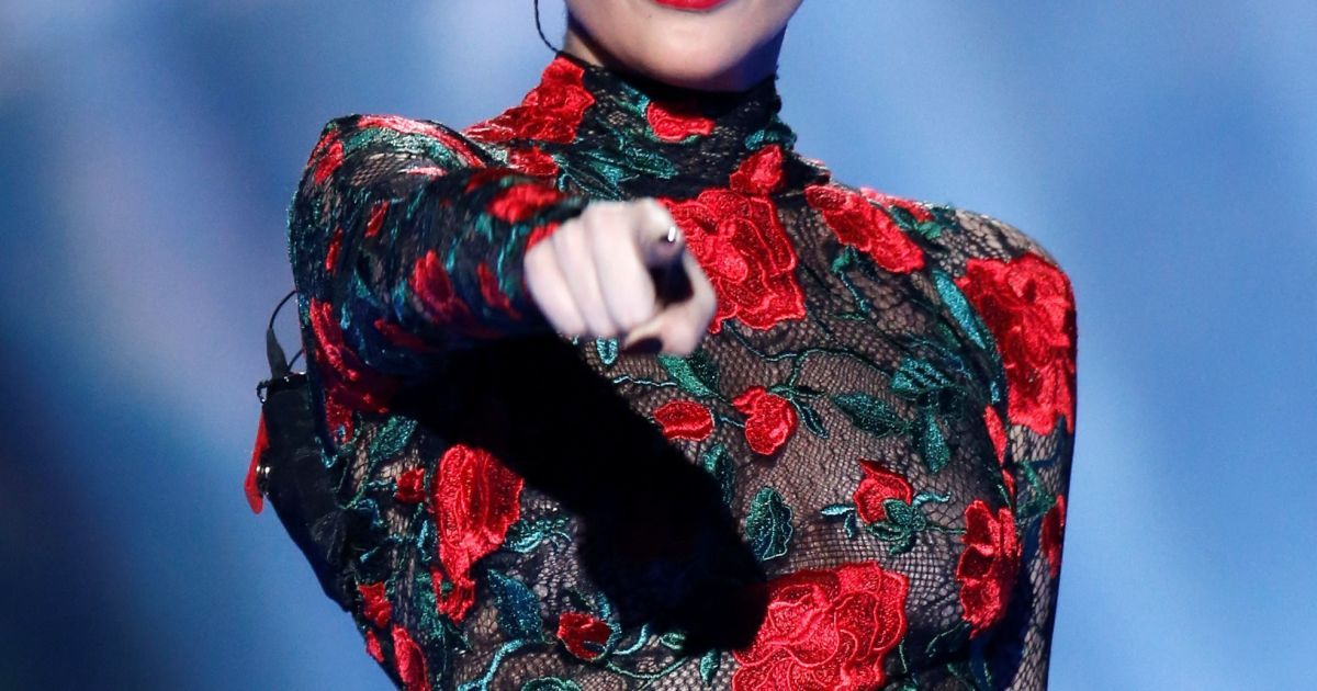 Леди Гага на шоу Victoria's Secret