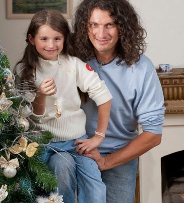 Кузьма Скрябин с дочерью / © 