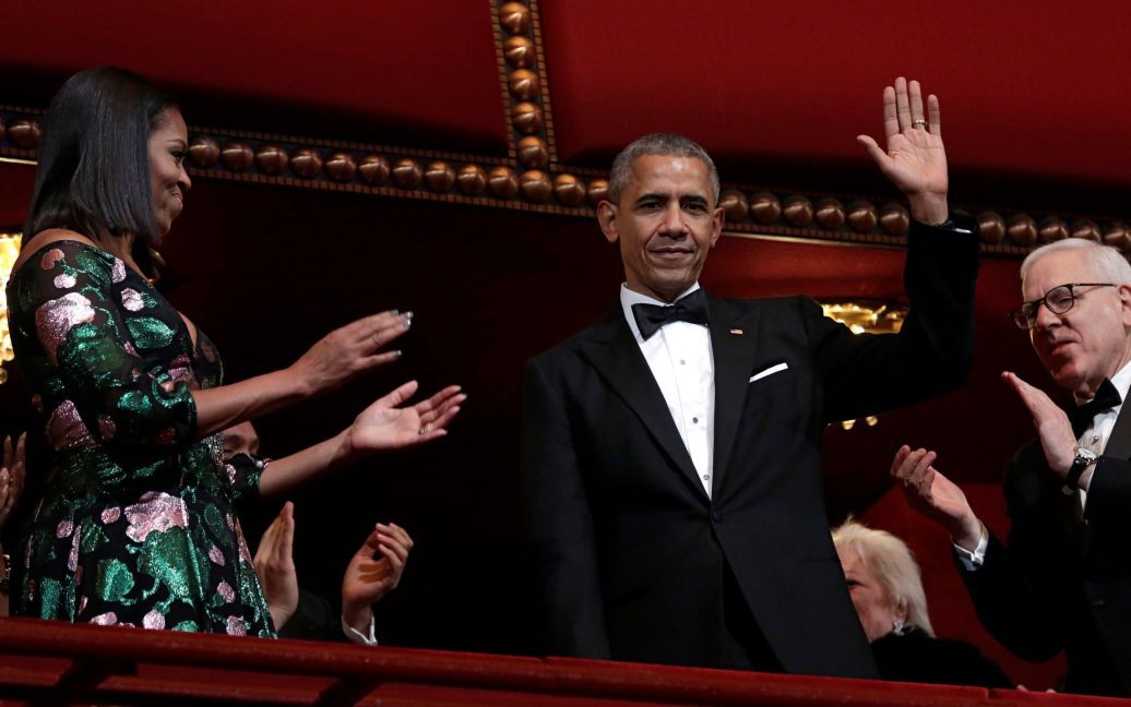 Президент США Барак Обама и первая леди Мишель Обама посещают Центр Кеннеди в Вашингтоне, США. / © Reuters