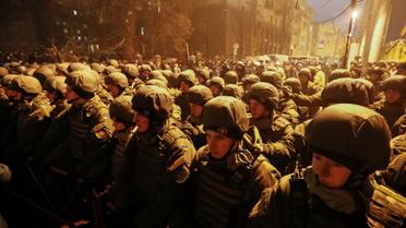 Нацгвардія на сторожі та мітинг націоналістів у Києві_1 / © Reuters