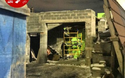 Обвал на строительстве в Киеве: информация о пострадавших уточняется