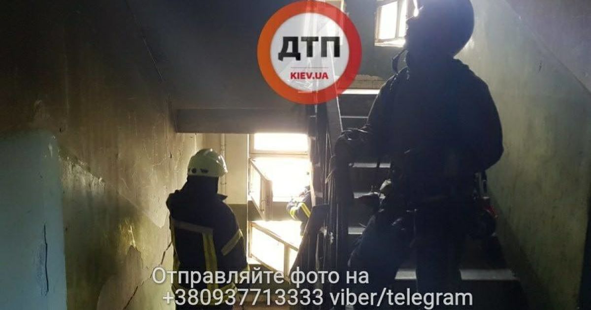Пожежа на Симоненка в Києві_3 / © dtp.kiev.ua