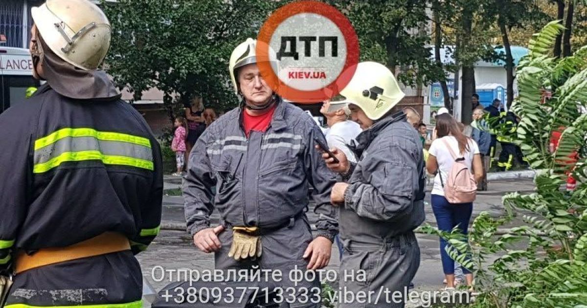 Пожежа на Симоненка в Києві_6 / © dtp.kiev.ua