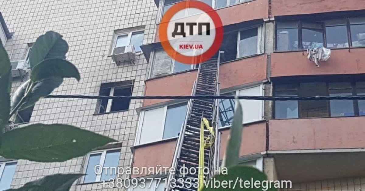 Пожежа на Симоненка в Києві_22 / © dtp.kiev.ua