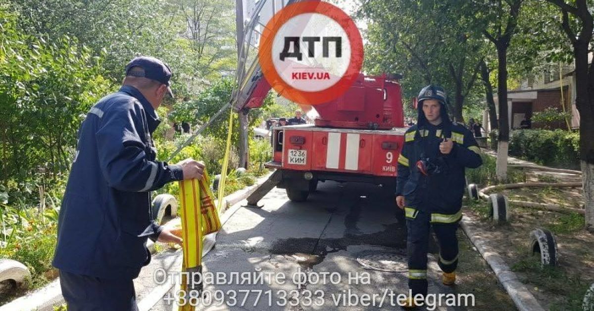 Пожежа на Симоненка в Києві_12 / © dtp.kiev.ua