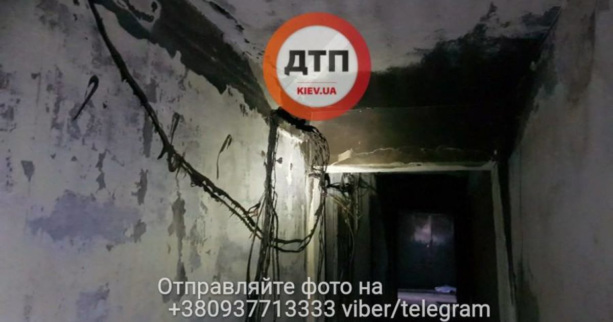 Пожежа на Симоненка в Києві_8 / © dtp.kiev.ua