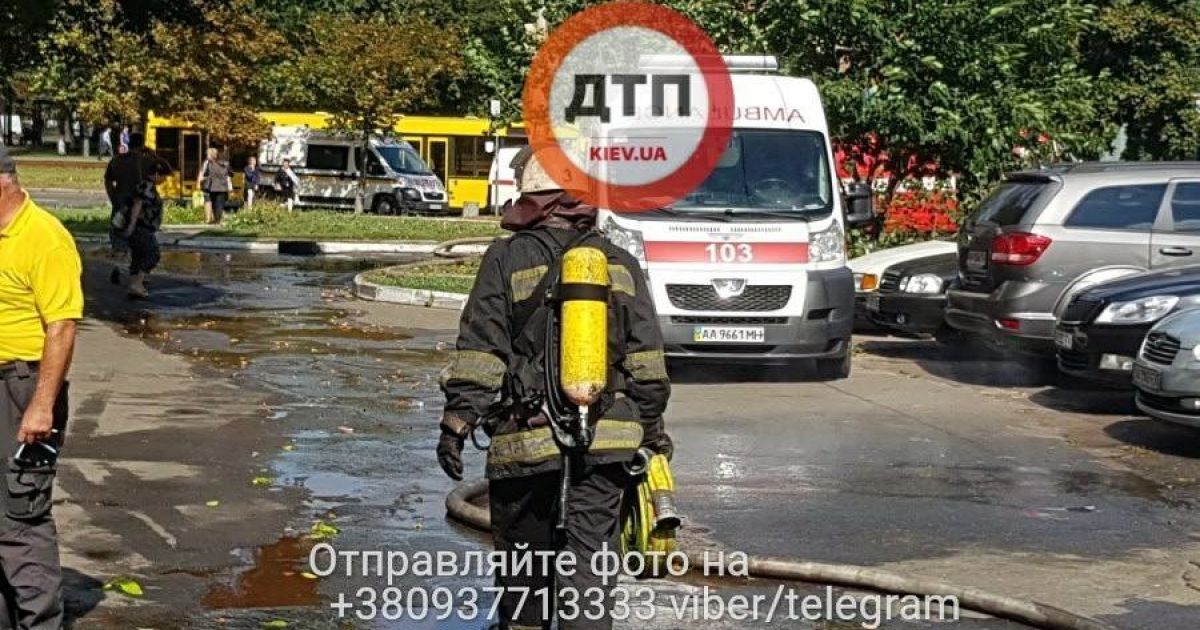 Пожежа на Симоненка в Києві_17 / © dtp.kiev.ua