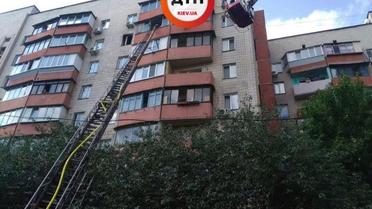 Пожежа на Симоненка в Києві_14 / © dtp.kiev.ua