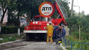 Пожежа на Симоненка в Києві_9 / © dtp.kiev.ua