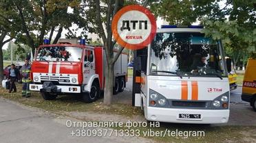 Пожежа на Симоненка в Києві_1 / © dtp.kiev.ua