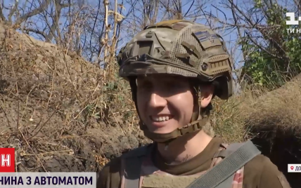 Под Мариуполем в украинской армии служит 23-летняя Кристина и уже командует отделением