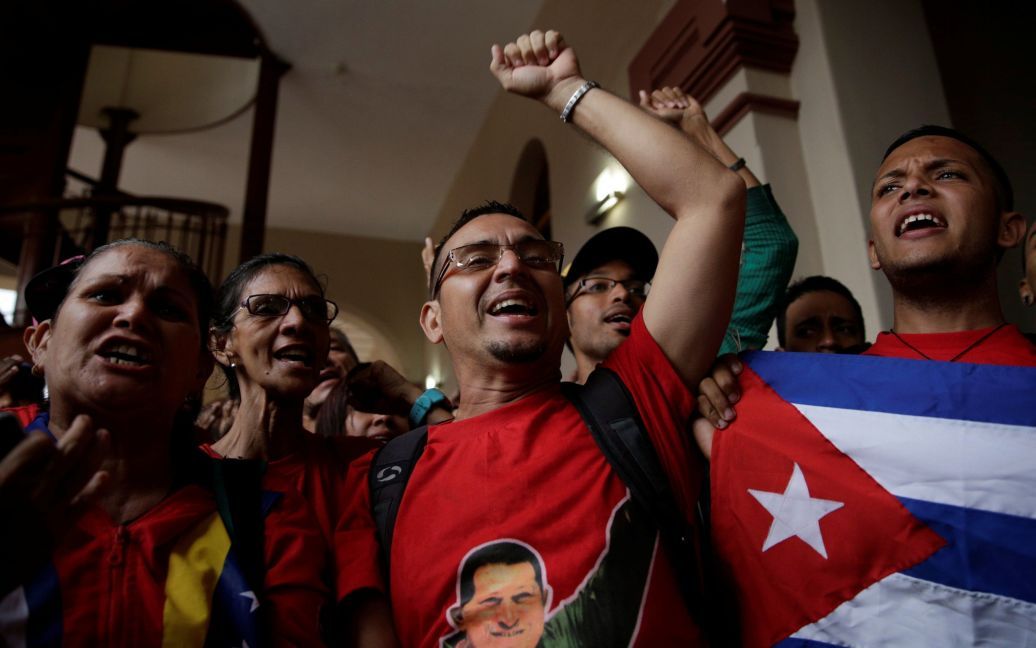 Венесуэла, церемония почтения памяти Кастро / © Reuters