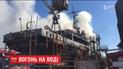 Пять спасательных экипажей ликвидировали масштабный пожар в Николаевских доках