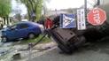 У Маріуполі ВАЗ на швидкості протаранив Chery і перекинувся на дах, є загиблі
