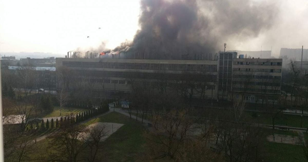 У Харкові сталася пожежа на велосипедному заводі
