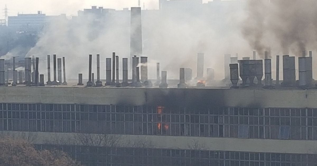 В ГСЧС сообщили подробности пожара на велосипедном заводе в Харькове