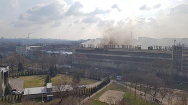 В Харькове произошел пожар на велосипедном заводе / © ВКонтакте/h_kharkov