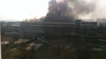 В Харькове произошел пожар на велосипедном заводе / © ВКонтакте/h_kharkov