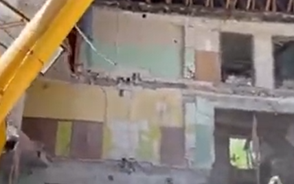 Ліквідація окупантів та зрадників: з'явилось відео потужного вибуху в тимчасово окупованій Кремінній