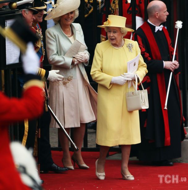 Королева Єлизавета II на весіллі Кейт та Вільяма, 2011 рік / © Getty Images