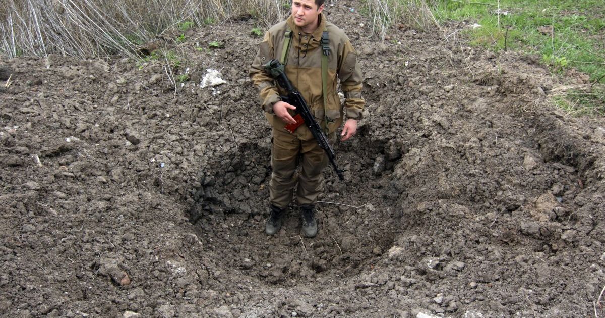 Бойовики завдали потужного артилерійського удару по Широкиному