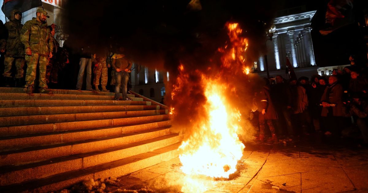 Сутички правоохоронців із протестувальниками на Майдані в Києві_1 / © Reuters