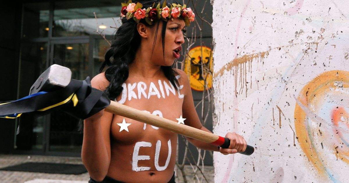 Акция Femen в Киеве / © Reuters