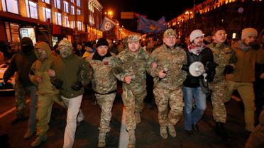 Сутички правоохоронців із протестувальниками на Майдані в Києві_4 / © Reuters