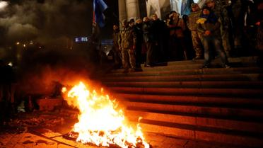 Сутички правоохоронців із протестувальниками на Майдані в Києві_15 / © Reuters