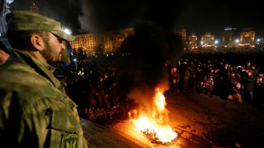 Сутички правоохоронців із протестувальниками на Майдані в Києві_2 / © Reuters
