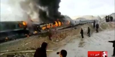 Кровавое столкновение поездов в Иране: десятки погибших и раненых