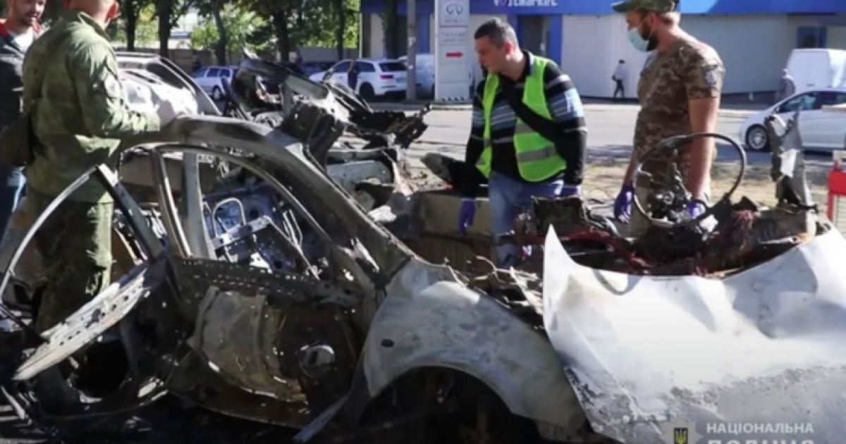 Теракт в Днепре: появились фото и видео с места происшествия