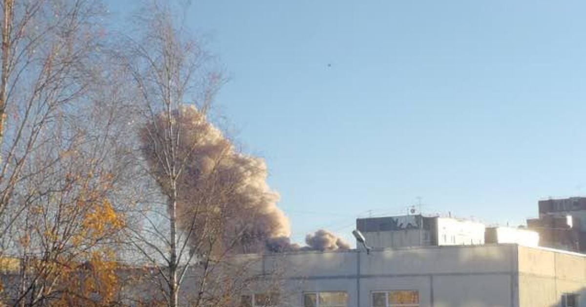 вибух заводу піротехніки в Росії_1 / © twitter/Лентач‏