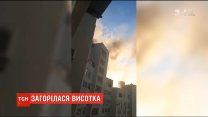 В Киеве загорелась многоэтажка из-за короткого замыкания электропроводки