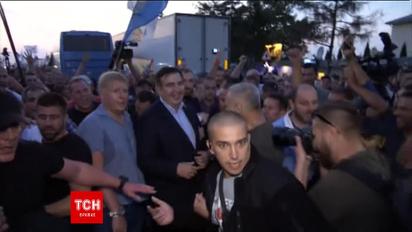 Прихильники Саакашвілі прорвали кордон на КПП "Шегині"