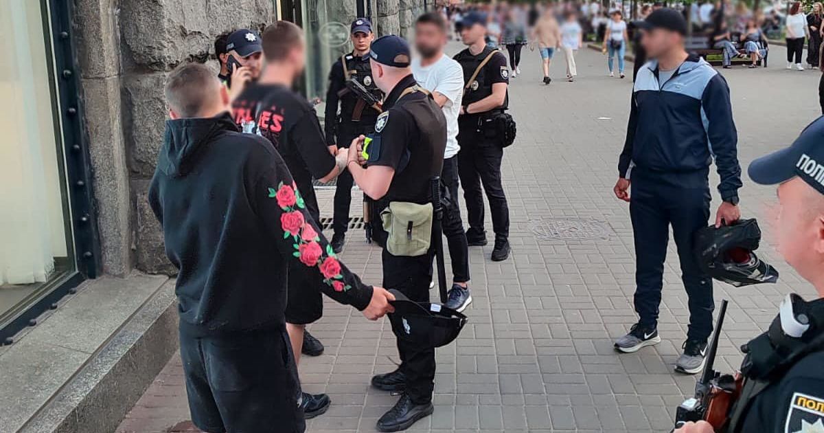 У Києві поліція затримала учасників масової бійки