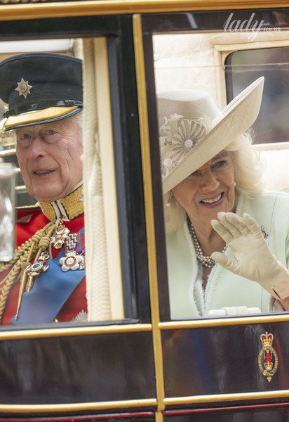Королева Камилла и король Чарльз III на Trooping the Color  2024 / © Getty Images