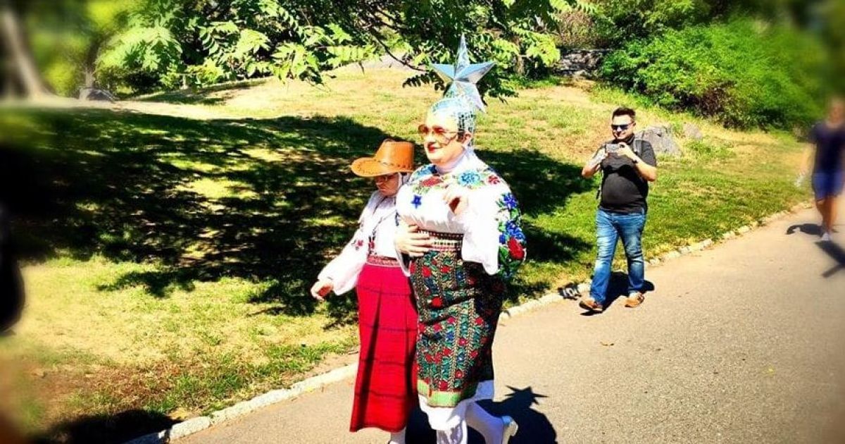 Сердючка посетила Нью-Йорк
