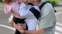 Роман Сасанчин з дружиною та донькою