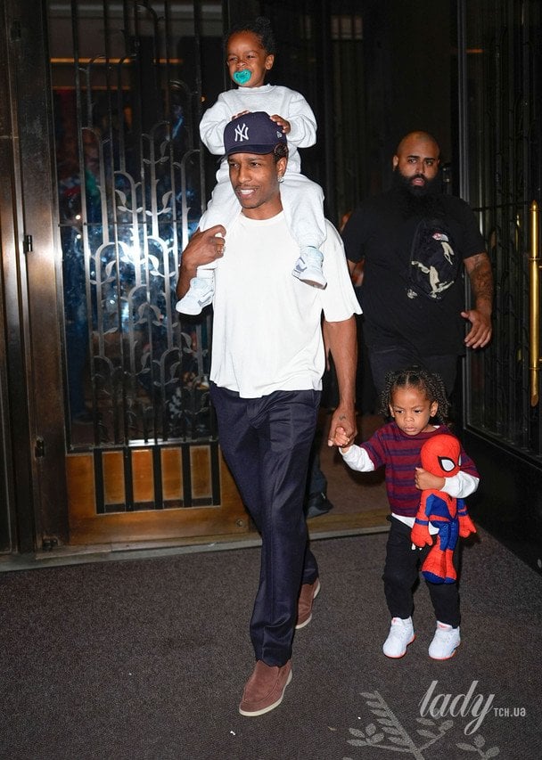 A$AP Rocky з синами / © Getty Images