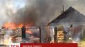 В Одессе произошел крупный пожар неподалеку эстакады порта