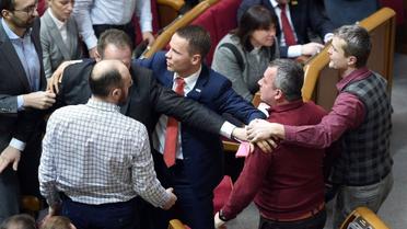 Подрались Лещенко и Мельничук / © УНИАН