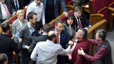 Подрались Лещенко и Мельничук / © УНИАН