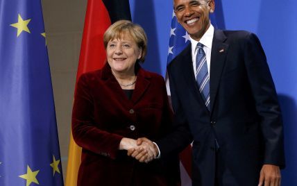 Обама і Меркель наполягають на збереженні санкцій проти Росії до повного виконання Мінська