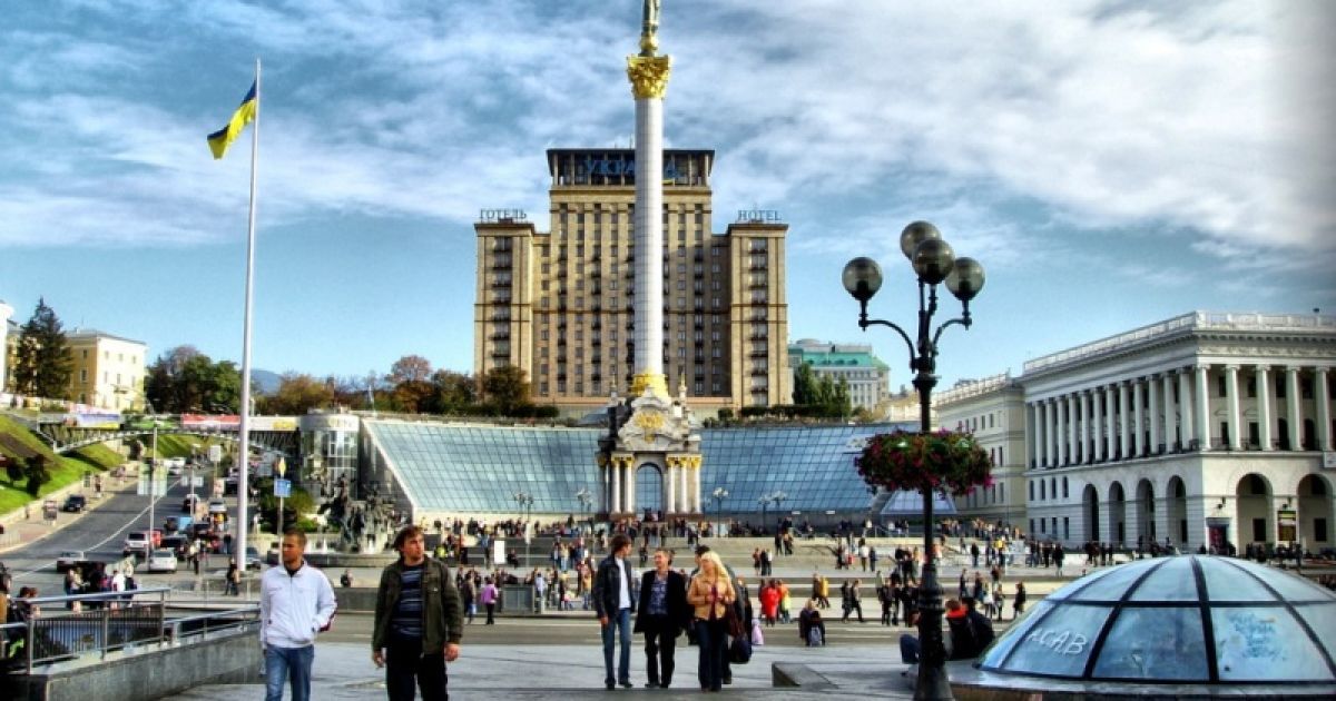 В зданиях в центре Киева сейчас нет света
