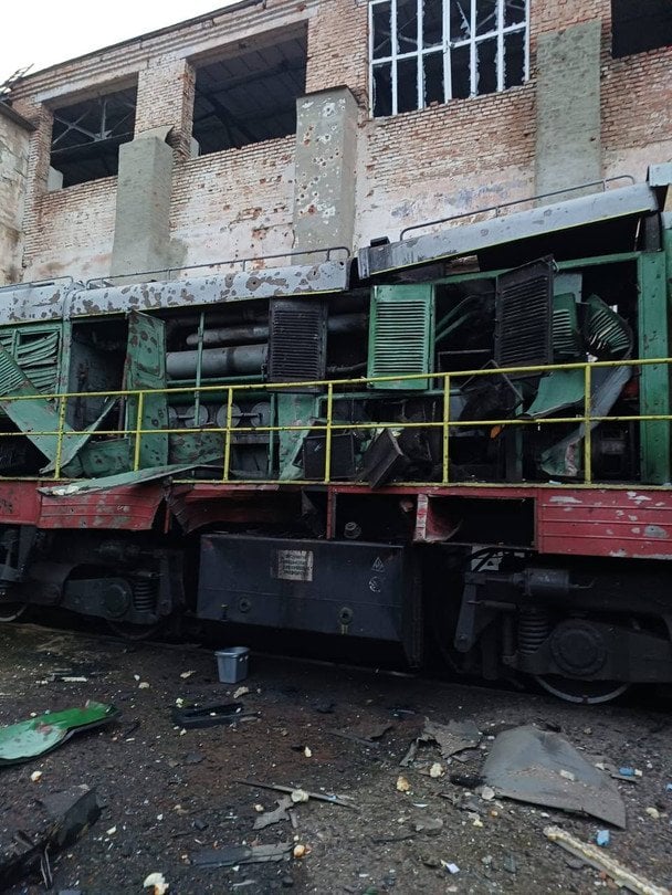Railway damage in Poltava from Russian attack / © Олексій  Кулеба